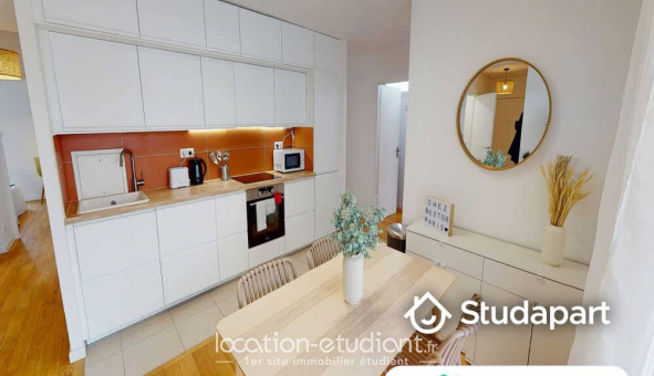 Colocation �tudiante Studio &agrave; Saint Ouen (93400)