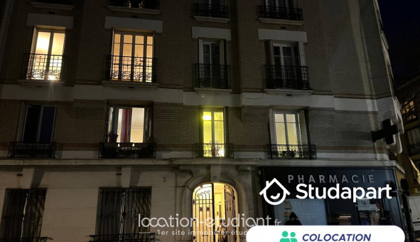 Colocation �tudiante Studio &agrave; Saint Ouen (93400)