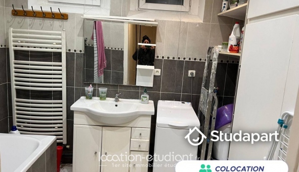 Colocation �tudiante Studio &agrave; Saint Ouen (93400)