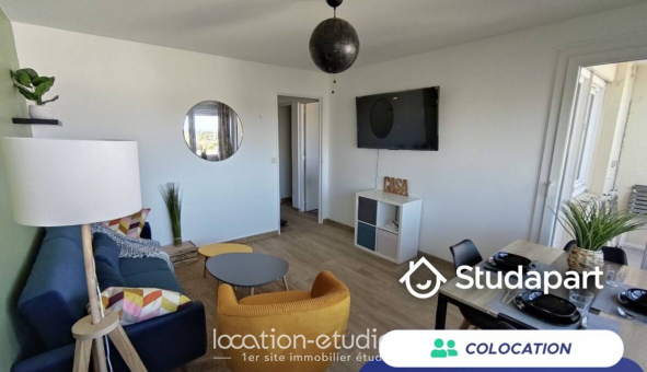 Colocation �tudiante Studio &agrave; Saint Priest (69800)