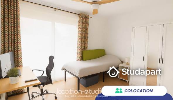Colocation tudiante Studio à Saint Quentin (02100)