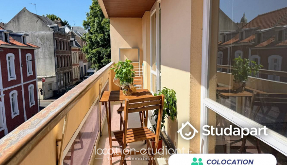 Colocation �tudiante Studio &agrave; Saint Quentin (02100)