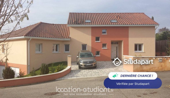 Colocation tudiante Studio à Sainte Foy ls Lyon (69110)
