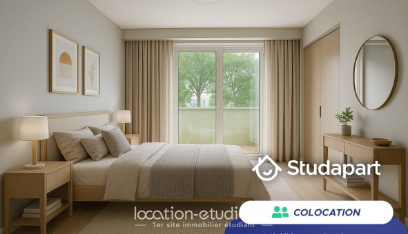 Colocation �tudiante Studio &agrave; Sevran (93270)