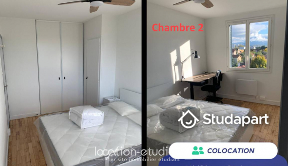 Colocation �tudiante Studio &agrave; Seyssinet Pariset (38170)