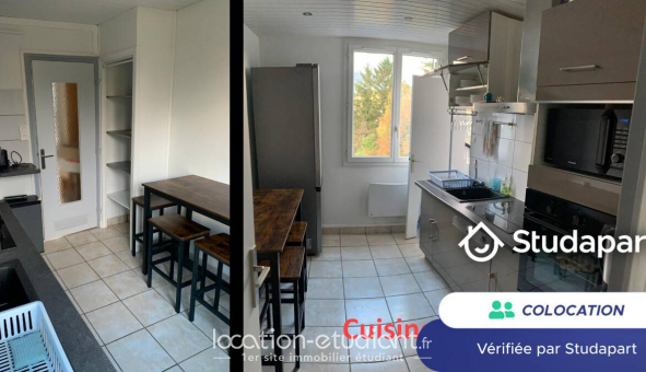 Colocation �tudiante Studio &agrave; Seyssinet Pariset (38170)