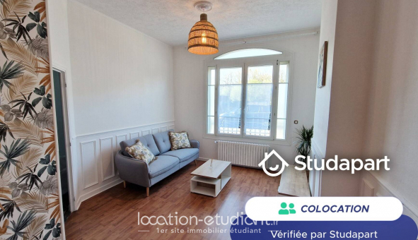 Colocation étudiante Studio à Soissons (02200)