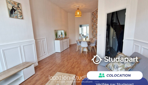 Colocation étudiante Studio à Soissons (02200)