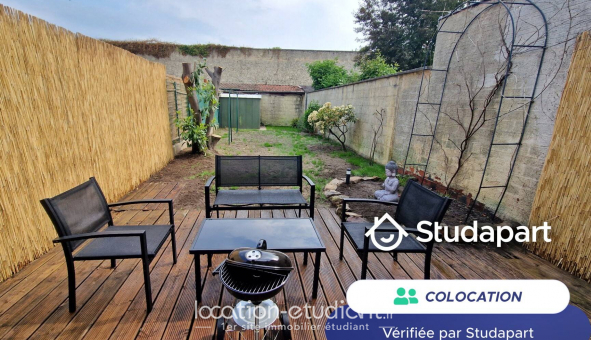 Colocation étudiante Studio à Soissons (02200)