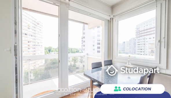 Colocation étudiante T3 à Strasbourg (67000)