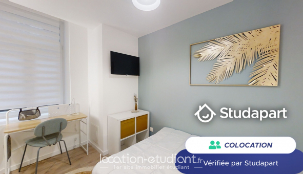 Colocation �tudiante Studio &agrave; Strasbourg (67000)