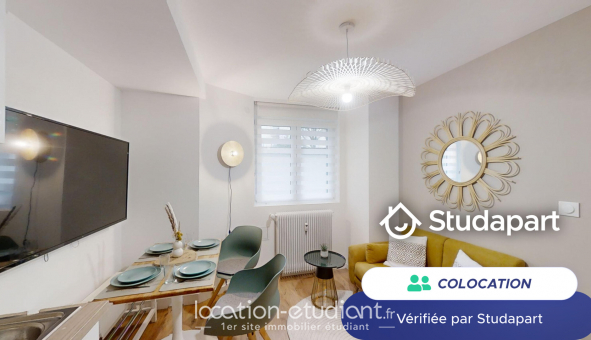Colocation �tudiante Studio &agrave; Strasbourg (67000)