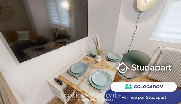 Colocation �tudiante Studio &agrave; Strasbourg (67000)