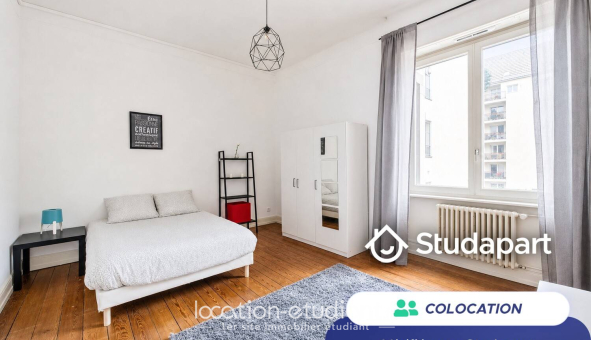 Colocation étudiante T5 &agrave; Strasbourg (67000)