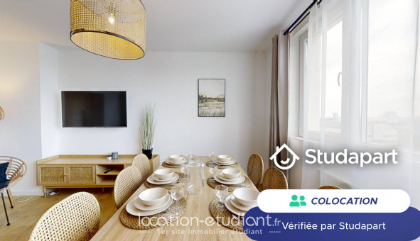 Colocation �tudiante Studio &agrave; Strasbourg (67000)