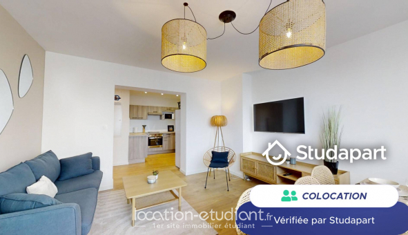 Colocation �tudiante Studio &agrave; Strasbourg (67000)
