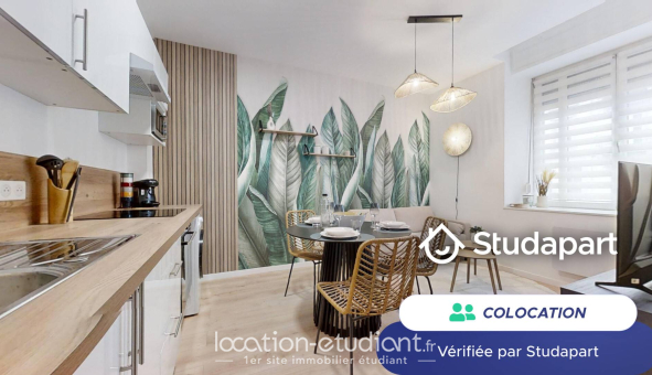 Colocation étudiante Studio &agrave; Strasbourg (67000)