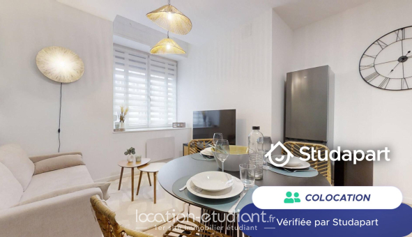 Colocation étudiante Studio &agrave; Strasbourg (67000)