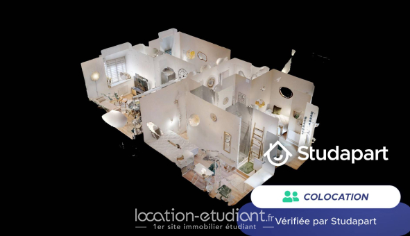 Colocation étudiante Studio &agrave; Strasbourg (67000)