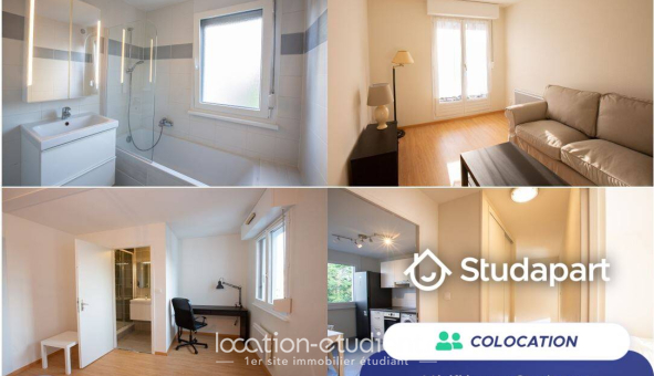 Colocation étudiante Studio &agrave; Strasbourg (67000)
