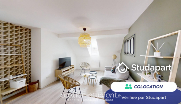 Colocation �tudiante Studio &agrave; Strasbourg (67000)
