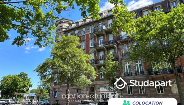 Colocation �tudiante Studio &agrave; Strasbourg (67000)