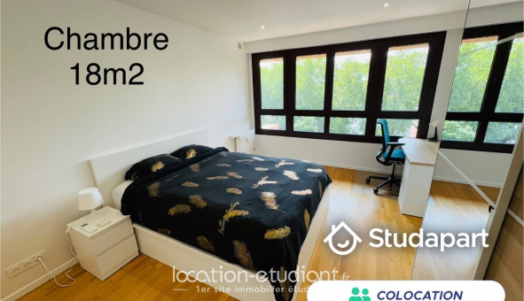 Colocation �tudiante Studio &agrave; Strasbourg (67000)
