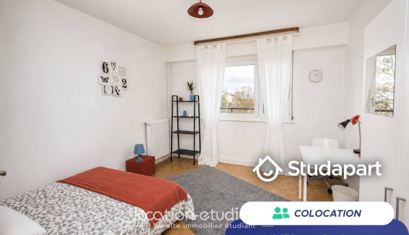 Colocation étudiante T4 &agrave; Strasbourg (67000)