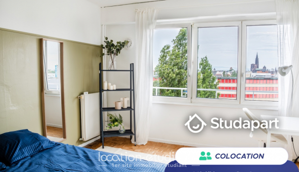 Colocation étudiante T4 à Strasbourg (67000)