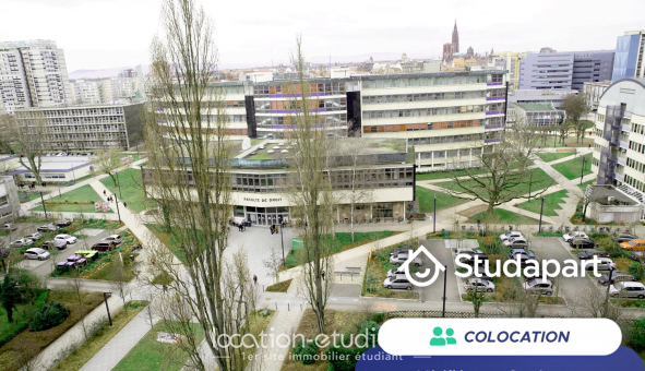Colocation étudiante T4 à Strasbourg (67000)