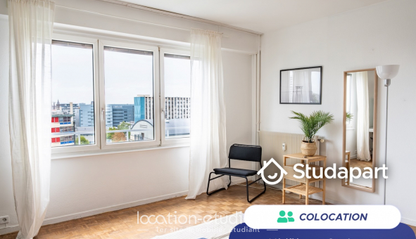 Colocation étudiante T4 à Strasbourg (67000)