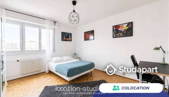 Colocation étudiante T4 &agrave; Strasbourg (67000)