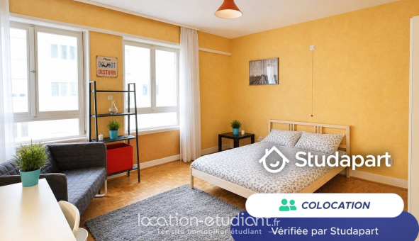 Colocation étudiante T4 &agrave; Strasbourg (67000)