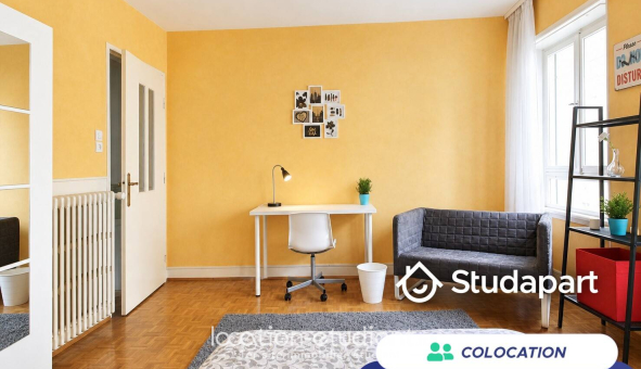 Colocation étudiante T4 &agrave; Strasbourg (67000)