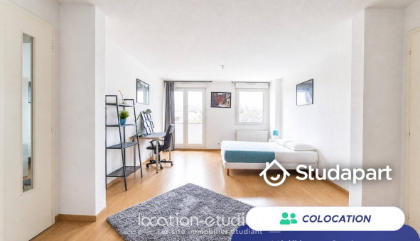 Colocation étudiante T4 &agrave; Strasbourg (67000)