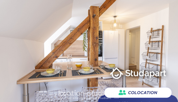 Colocation étudiante T3 &agrave; Strasbourg (67000)