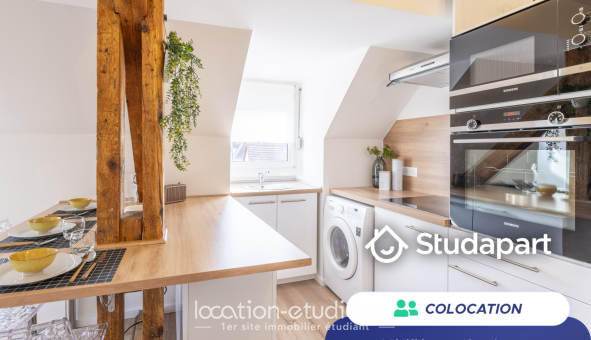 Colocation étudiante T3 &agrave; Strasbourg (67000)