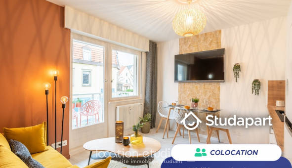 Colocation �tudiante T3 &agrave; Strasbourg (67000)