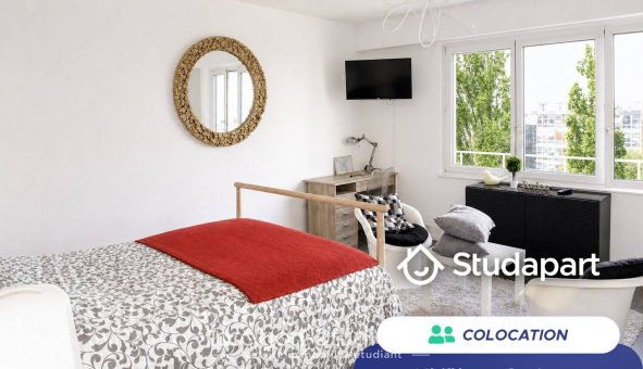 Colocation étudiante T4 &agrave; Strasbourg (67000)