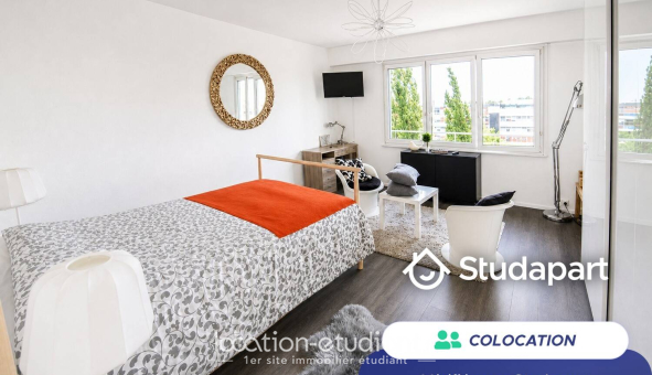 Colocation étudiante T4 &agrave; Strasbourg (67000)