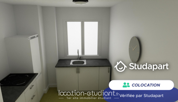 Colocation tudiante Studio à Suresnes (92150)