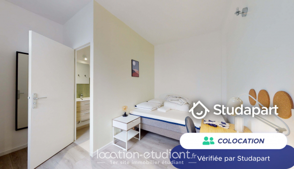 Colocation étudiante Studio à Suresnes (92150)