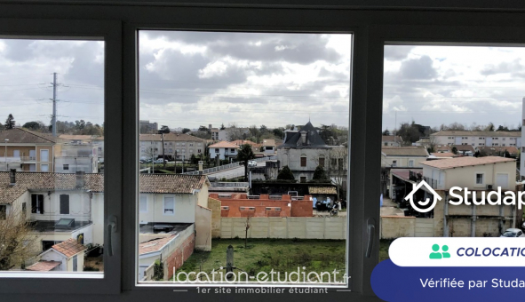 Colocation �tudiante T4 &agrave; Talence (33400)
