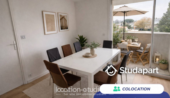 Colocation �tudiante Studio &agrave; Talence (33400)