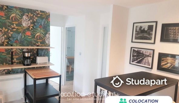 Colocation étudiante Studio &agrave; Talence (33400)