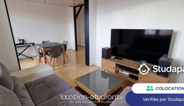 Colocation �tudiante Studio &agrave; Talence (33400)