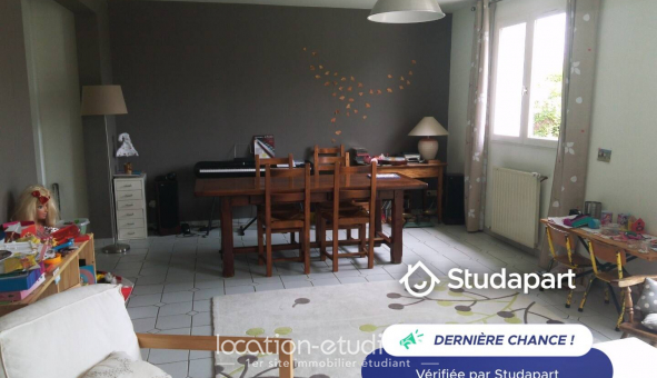 Colocation �tudiante Studio &agrave; Thouar� sur Loire (44470)