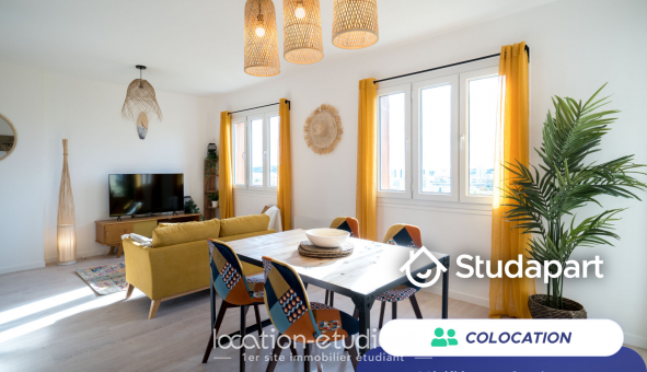 Colocation tudiante T3 à Toulon (83200)
