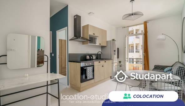 Colocation �tudiante Studio &agrave; Toulon (83200)