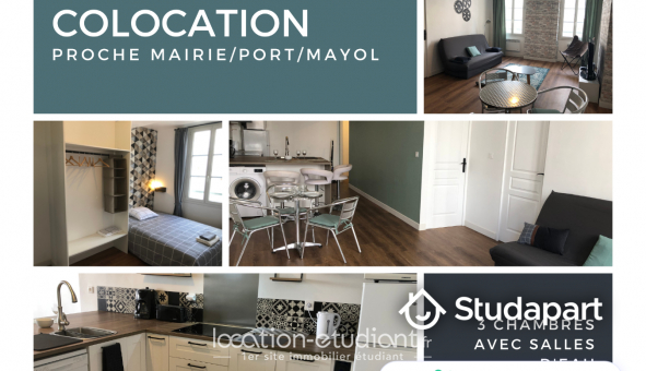 Colocation tudiante Studio à Toulon (83200)